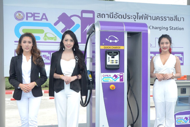 กฟภ.เปิดสถานีชาร์จรถไฟฟ้าแห่งแรกในอีสานที่โคราช กฟภ.เปิดสถานีชาร์จรถไฟฟ้าแห่งแรกในอีสานที่โคราช