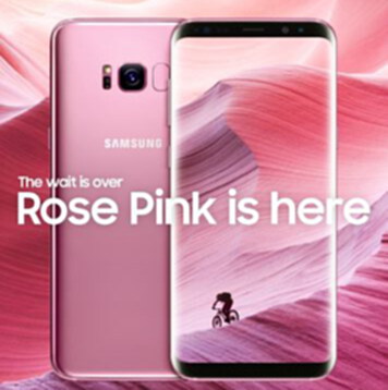 ซัมซุง เอาใจสายหวานซ่อนเปรี้ยว เปิดตัวกาแลคซี่ เอส 8+สี Rose Pink ซัมซุง เอาใจสายหวานซ่อนเปรี้ยว เปิดตัวกาแลคซี่ เอส 8+สี Rose Pink