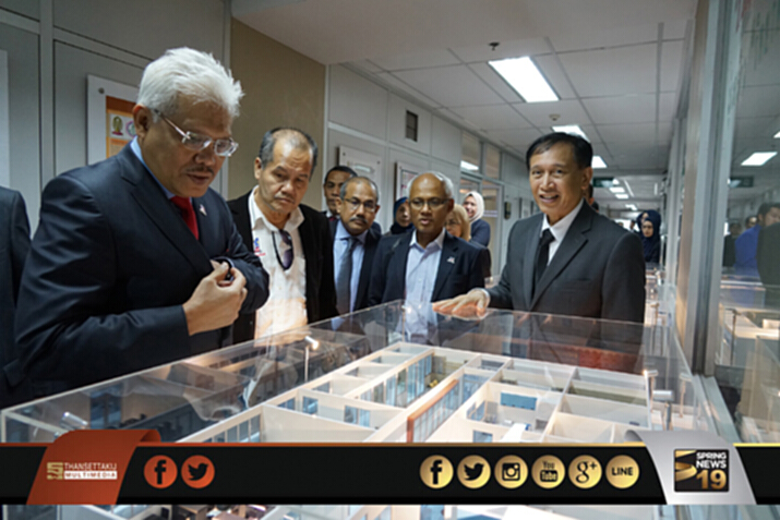 รัฐมนตรีมาเลเซียเยี่ยมชมศูนย์วิทยาศาสตร์ฮาลาล จุฬาฯ รัฐมนตรีมาเลเซียเยี่ยมชมศูนย์วิทยาศาสตร์ฮาลาล จุฬาฯ