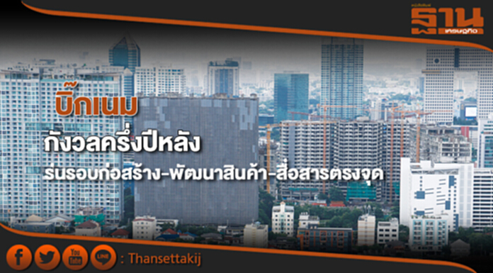 บิ๊กเนมกังวลครึ่งปีหลัง ร่นรอบก่อสร้าง-พัฒนาสินค้า-สื่อสารตรงจุด บิ๊กเนมกังวลครึ่งปีหลัง ร่นรอบก่อสร้าง-พัฒนาสินค้า-สื่อสารตรงจุด