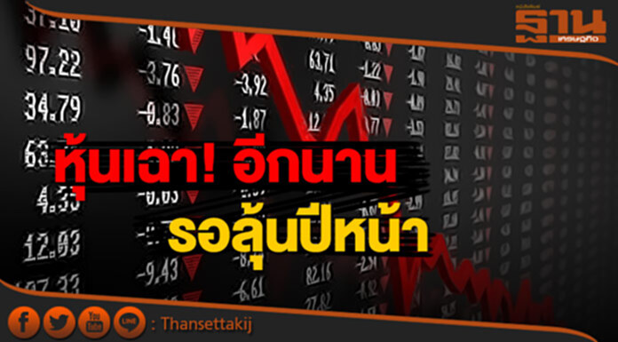 หุ้นเฉา! อีกนาน รอลุ้นปีหน้า หุ้นเฉา! อีกนาน รอลุ้นปีหน้า