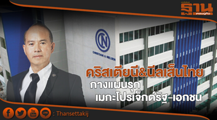 ‘คริสเตียนี’กางแผนรุก คาดเมกะโปรเจ็กต์รัฐ-เอกชนดันครึ่งหลังโตตามเป้า ‘คริสเตียนี’กางแผนรุก คาดเมกะโปรเจ็กต์รัฐ-เอกชนดันครึ่งหลังโตตามเป้า