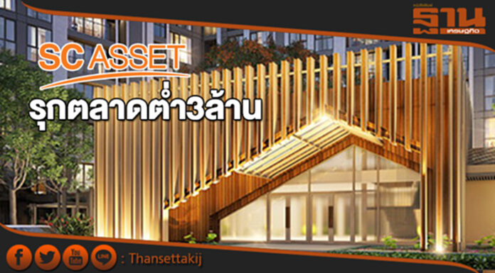 กลยุทธ์ครึ่งปีหลังเอสซีฯ รุกตลาดตํ่า3ล้าน-เจาะคนโสด กลยุทธ์ครึ่งปีหลังเอสซีฯ รุกตลาดตํ่า3ล้าน-เจาะคนโสด
