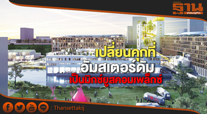 เปลี่ยนคุกที่อัมสเตอร์ดัม เป็นมิกซ์ยูสคอมเพล็กซ์ เปลี่ยนคุกที่อัมสเตอร์ดัม เป็นมิกซ์ยูสคอมเพล็กซ์