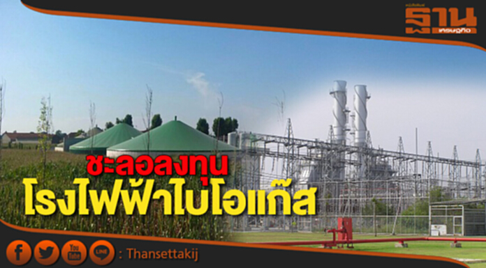 ชะลอลงทุนโรงไฟฟ้าไบโอแก๊ส หนีรัฐเก็บค่าสำรองไฟโรงงาน-ผลตอบแทนไม่คุ้ม ชะลอลงทุนโรงไฟฟ้าไบโอแก๊ส หนีรัฐเก็บค่าสำรองไฟโรงงาน-ผลตอบแทนไม่คุ้ม