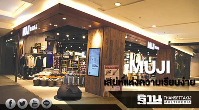 MUJI มนต์เสน่ห์แห่งความเรียบง่ายและพอเพียง MUJI มนต์เสน่ห์แห่งความเรียบง่ายและพอเพียง