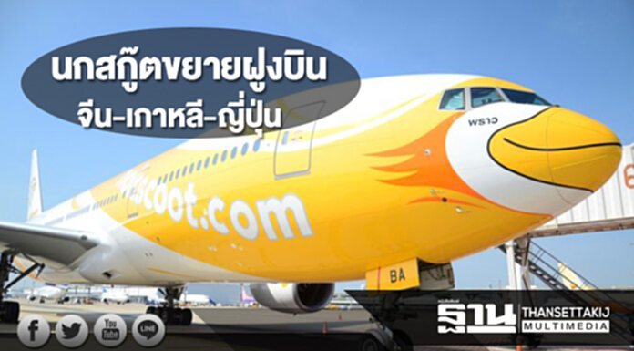 นกสกู๊ตเผยแผนขยายฝูงบินและเส้นทางบินสู่จีน-เกาหลี-ญี่ปุ่น นกสกู๊ตเผยแผนขยายฝูงบินและเส้นทางบินสู่จีน-เกาหลี-ญี่ปุ่น