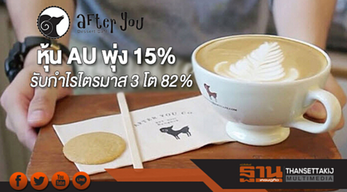หุ้น AU พุ่ง 15% รับกำไรไตรมาส 3 โต 82% หุ้น AU พุ่ง 15% รับกำไรไตรมาส 3 โต 82%
