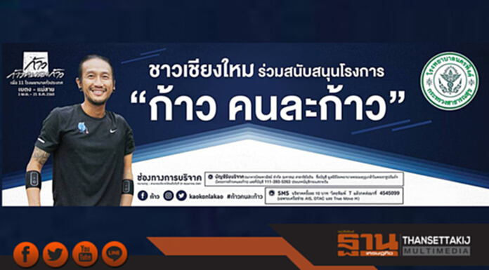 จ.เชียงใหม่จัดกิจกรรม“ชาวเชียงใหม่ วิ่งด้วยใจ ก้าวไปด้วยกัน กับ ตูน Bodyslam” จ.เชียงใหม่จัดกิจกรรม“ชาวเชียงใหม่ วิ่งด้วยใจ ก้าวไปด้วยกัน กับ ตูน Bodyslam”