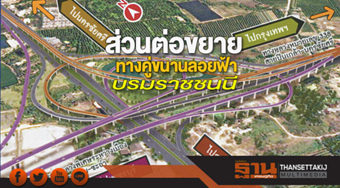 ส่วนต่อขยาย ทางคู่ขนานลอยฟ้าบรมราชชนนี ส่วนต่อขยาย ทางคู่ขนานลอยฟ้าบรมราชชนนี