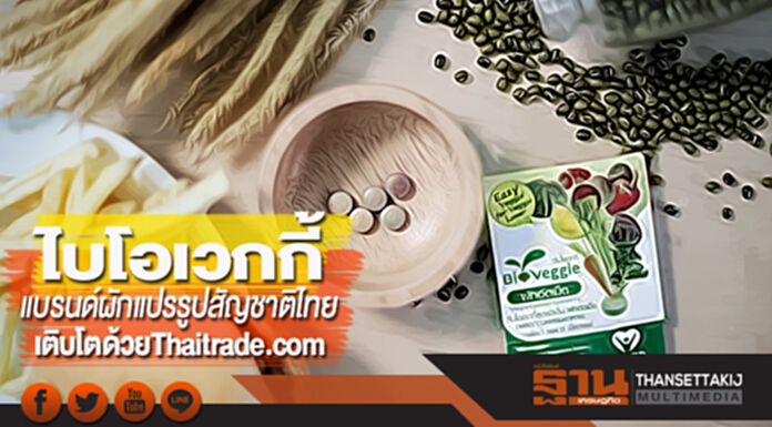 ไบโอเวกกี้ แบรนด์ผักแปรรูปสัญชาติไทย เติบโตด้วยThaitrade.com ไบโอเวกกี้ แบรนด์ผักแปรรูปสัญชาติไทย เติบโตด้วยThaitrade.com