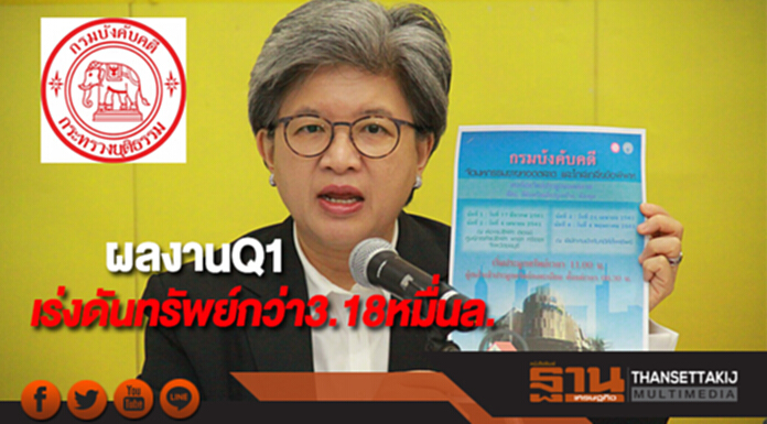 บังคับคดีแถลงผลงานQ1เร่งดันทรัพย์กว่า3.18หมื่นล. บังคับคดีแถลงผลงานQ1เร่งดันทรัพย์กว่า3.18หมื่นล.