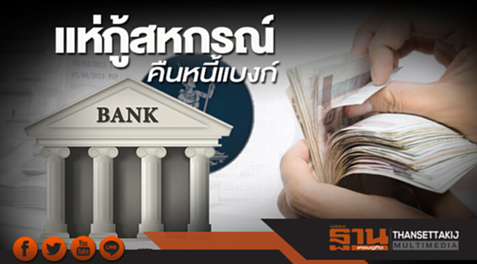 แห่กู้สหกรณ์คืนหนี้แบงก์ แห่กู้สหกรณ์คืนหนี้แบงก์