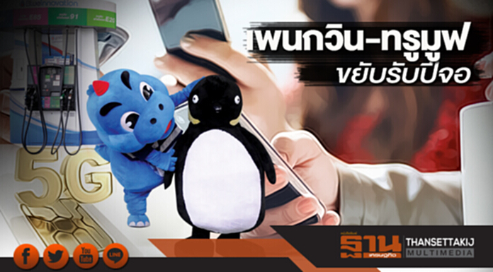 เพนกวิน-ทรูมูฟขยับรับปีจอ เพนกวิน-ทรูมูฟขยับรับปีจอ