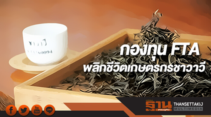 กองทุน FTA พลิกชีวิตเกษตรกรชาวาวี กองทุน FTA พลิกชีวิตเกษตรกรชาวาวี
