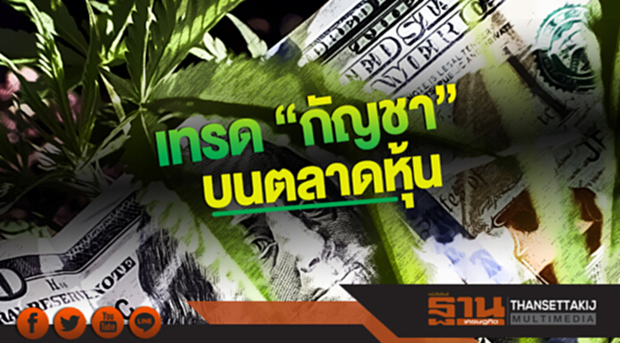 เทรด "กัญชา" บนตลาดหุ้น นักวิเคราะห์ชี้จะเข้าลูป "วังวนสกุลเงินดิจิทัล" เทรด "กัญชา" บนตลาดหุ้น นักวิเคราะห์ชี้จะเข้าลูป "วังวนสกุลเงินดิจิทัล"