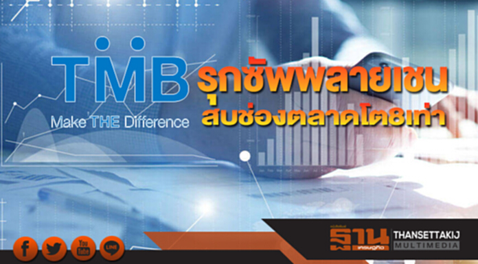 TMB รุกซัพพลายเชน สบช่องตลาดโต 8 เท่า TMB รุกซัพพลายเชน สบช่องตลาดโต 8 เท่า