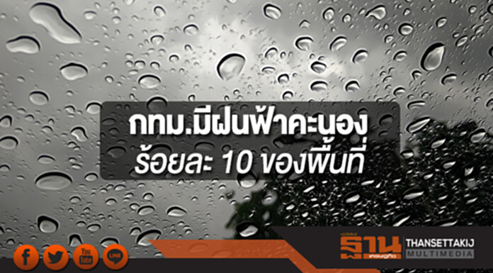 ภาคใต้จะมีฝนฟ้าคะนองและมีฝนตกหนักบางแห่ง กทม.มีฝนฟ้าคะนอง ร้อยละ 10 ของพื้นที่ ภาคใต้จะมีฝนฟ้าคะนองและมีฝนตกหนักบางแห่ง กทม.มีฝนฟ้าคะนอง ร้อยละ 10 ของพื้นที่