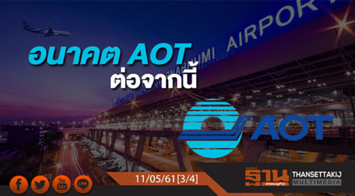 ชั่วโมงฐานเศรษฐกิจ : อนาคต AOT ต่อจากนี้ ชั่วโมงฐานเศรษฐกิจ : อนาคต AOT ต่อจากนี้