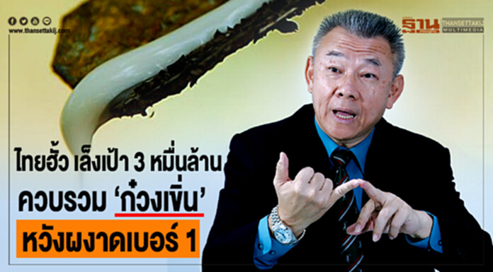 "ไทยฮั้ว" เล็งเป้า 3 หมื่นล้าน ควบรวม ‘ก๋วงเขิ่น’ อีก 5 โรงงานหวังผงาดเบอร์ 1 "ไทยฮั้ว" เล็งเป้า 3 หมื่นล้าน ควบรวม ‘ก๋วงเขิ่น’ อีก 5 โรงงานหวังผงาดเบอร์ 1