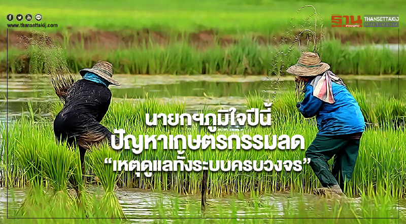 นายกฯภูมิใจปีนี้ปัญหาเกษตรกรรมลด“เหตุดูเเลทั้งระบบครบวงจร” นายกฯภูมิใจปีนี้ปัญหาเกษตรกรรมลด“เหตุดูเเลทั้งระบบครบวงจร”