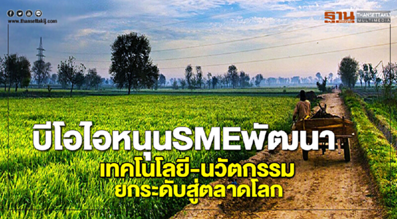บีโอไอหนุนSMEพัฒนาเทคโนโลยี-นวัตกรรมยกระดับสู่ตลาดโลก บีโอไอหนุนSMEพัฒนาเทคโนโลยี-นวัตกรรมยกระดับสู่ตลาดโลก