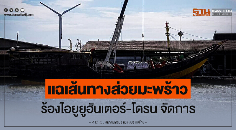 แฉเส้นทางส่วยมะพร้าว! ร้องไอยูยูฮันเตอร์-โดรน จัดการ