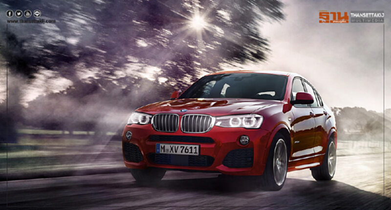 "มิลเลนเนียม ออโต้" อัดแคมเปญ "BMW X4" "มิลเลนเนียม ออโต้" อัดแคมเปญ "BMW X4"