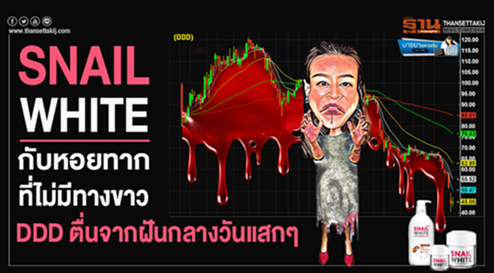 มารยาตลาดหุ้น : SNAIL WHITE กับหอยทากที่ไม่มีทางขาว DDD ตื่นจากฝันกลางวันแสกๆ มารยาตลาดหุ้น : SNAIL WHITE กับหอยทากที่ไม่มีทางขาว DDD ตื่นจากฝันกลางวันแสกๆ