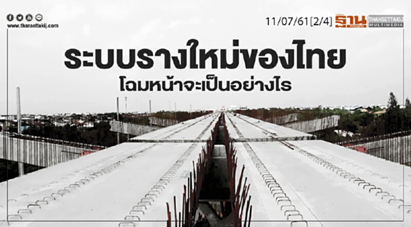 ชั่วโมงฐานเศรษฐกิจ : ระบบรางใหม่ของไทยโฉมหน้าจะเป็นอย่างไร ชั่วโมงฐานเศรษฐกิจ : ระบบรางใหม่ของไทยโฉมหน้าจะเป็นอย่างไร