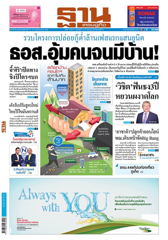 หน้าหนึ่ง! หนังสือพิมพ์ฐานเศรษฐกิจ ปีที่ 38 ฉบับที่ 3,384 วันที่ 19-21 ก.ค. 2561 หน้าหนึ่ง! หนังสือพิมพ์ฐานเศรษฐกิจ ปีที่ 38 ฉบับที่ 3,384 วันที่ 19-21 ก.ค. 2561