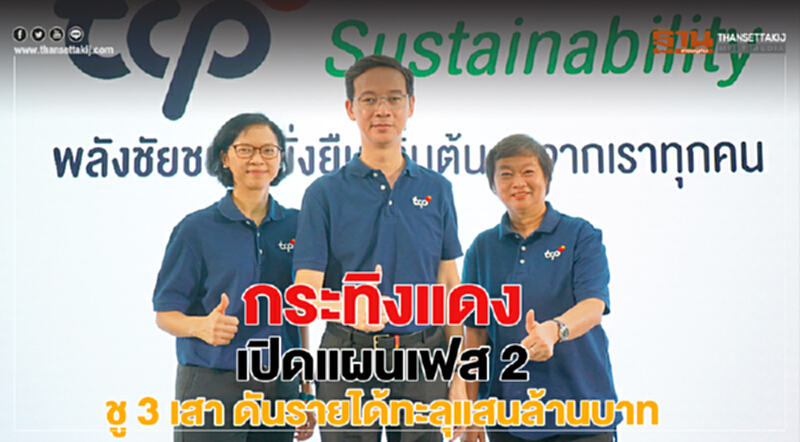 กระทิงแดง เปิดแผนเฟส 2 ชู 3 เสา ดันรายได้ทะลุแสนล้านบาท กระทิงแดง เปิดแผนเฟส 2 ชู 3 เสา ดันรายได้ทะลุแสนล้านบาท