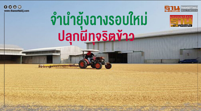 บทบรรณาธิการ : จำนำยุ้งฉางรอบใหม่ ปลุกผีทุจริตข้าว บทบรรณาธิการ : จำนำยุ้งฉางรอบใหม่ ปลุกผีทุจริตข้าว