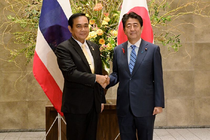 ผู้นำไทย-ญี่ปุ่นย้ำร่วมพัฒนาอนุภูมิภาคเชื่อมโยงทุกมิติ ผู้นำไทย-ญี่ปุ่นย้ำร่วมพัฒนาอนุภูมิภาคเชื่อมโยงทุกมิติ