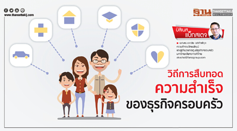 วิถีการสืบทอดความสำเร็จของธุรกิจครอบครัว วิถีการสืบทอดความสำเร็จของธุรกิจครอบครัว