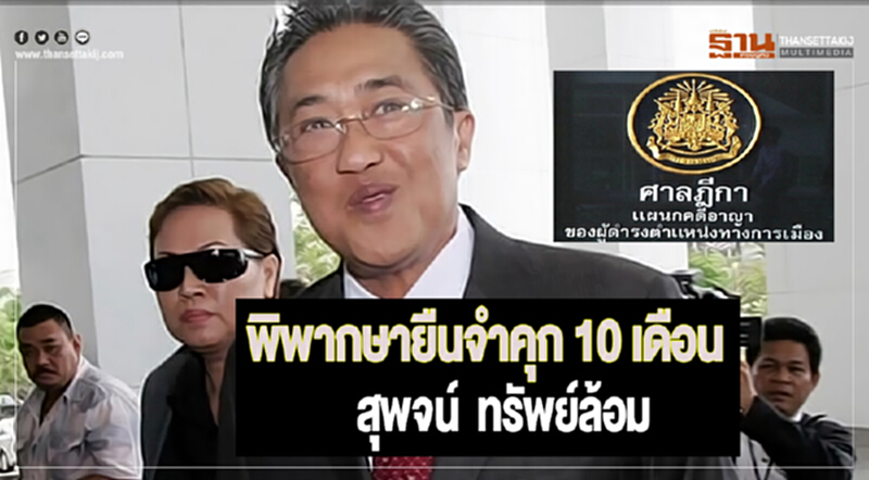 ศาลฎีกาแผนกคดีอาญาฯอ่านคำพิพากษายืนจำคุก 10 เดือนอดีตปลัดคมนาคม ศาลฎีกาแผนกคดีอาญาฯอ่านคำพิพากษายืนจำคุก 10 เดือนอดีตปลัดคมนาคม