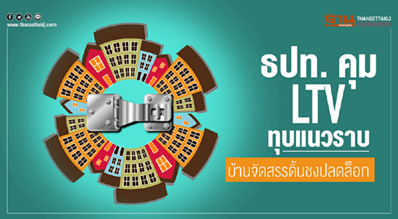 ธปท. คุม LTV ทุบแนวราบ! บ้านจัดสรรดิ้นชงปลดล็อก ธปท. คุม LTV ทุบแนวราบ! บ้านจัดสรรดิ้นชงปลดล็อก
