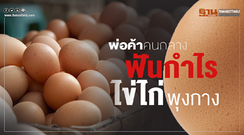 พ่อค้าคนกลางฟันกำไร "ไข่ไก่" พุงกาง!! พ่อค้าคนกลางฟันกำไร "ไข่ไก่" พุงกาง!!