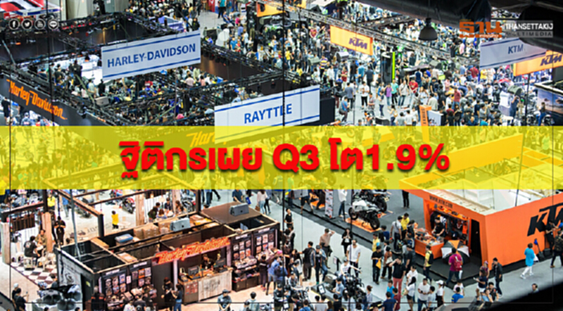 'ฐิติกร' เผยผลประกอบการ Q3 เติบโต 1.9% 'ฐิติกร' เผยผลประกอบการ Q3 เติบโต 1.9%