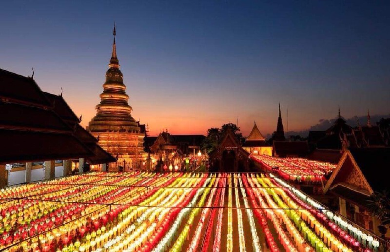 ลำพูนจัดเต็ม "เทศกาลโคมไฟแสนดวง" ดึงนักท่องเที่ยวช่วงสิ้นปี ลำพูนจัดเต็ม "เทศกาลโคมไฟแสนดวง" ดึงนักท่องเที่ยวช่วงสิ้นปี