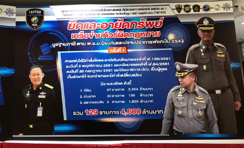 ปปง. บุกยึดทรัพย์ 4.6 พันล้าน! บิ๊ก "โอเอ" พันทัวร์ศูนย์เหรียญ ปปง. บุกยึดทรัพย์ 4.6 พันล้าน! บิ๊ก "โอเอ" พันทัวร์ศูนย์เหรียญ