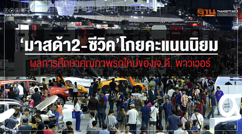 ‘มาสด้า2-ซีวิค’โกยคะแนนนิยมผลการศึกษาคุณภาพรถใหม่ ‘มาสด้า2-ซีวิค’โกยคะแนนนิยมผลการศึกษาคุณภาพรถใหม่