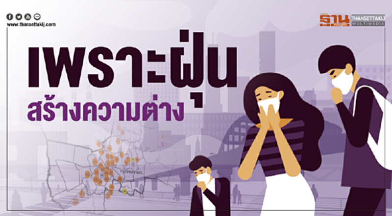 เพราะฝุ่น สร้างความต่าง เพราะฝุ่น สร้างความต่าง