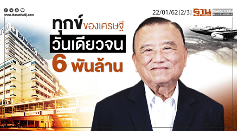 ชั่วโมงฐานเศรษฐกิจ 22/01/62 : ทุกข์ของเศรษฐีวันเดียวจน 6 พันล้าน ชั่วโมงฐานเศรษฐกิจ 22/01/62 : ทุกข์ของเศรษฐีวันเดียวจน 6 พันล้าน