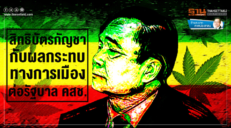 ข้าพระบาท ทาสประชาชน : สิทธิบัตรกัญชา กับผลกระทบทางการเมืองต่อรัฐบาล คสช. (1) ข้าพระบาท ทาสประชาชน : สิทธิบัตรกัญชา กับผลกระทบทางการเมืองต่อรัฐบาล คสช. (1)