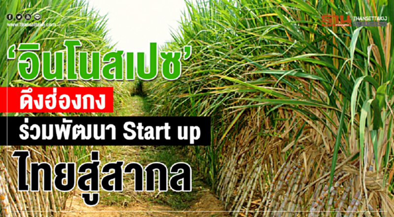 "อินโนสเปซ" ดึง 'ฮ่องกง' ร่วมพัฒนา Start up ไทยสู่สากล "อินโนสเปซ" ดึง 'ฮ่องกง' ร่วมพัฒนา Start up ไทยสู่สากล