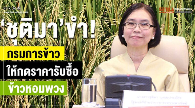 ปิดฉาก! ดราม่า "พาณิชย์-เกษตร" กรณี "ข้าวหอมพวง" ปิดฉาก! ดราม่า "พาณิชย์-เกษตร" กรณี "ข้าวหอมพวง"