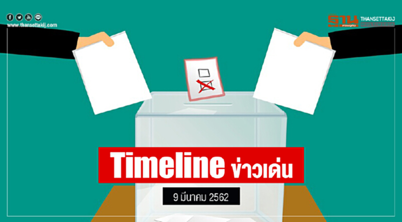 Timeline ข่าวเด่น 9 มี.ค. 2562 Timeline ข่าวเด่น 9 มี.ค. 2562