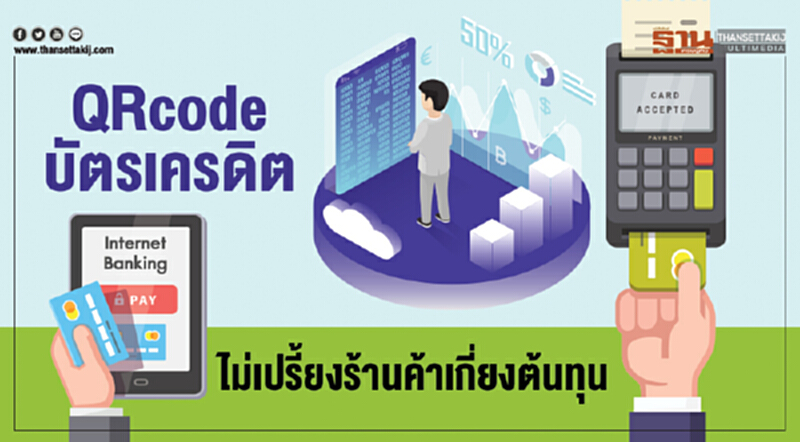"QR Code บัตรเครดิต" ไม่เปรี้ยง! ร้านค้าเกี่ยงต้นทุน "QR Code บัตรเครดิต" ไม่เปรี้ยง! ร้านค้าเกี่ยงต้นทุน