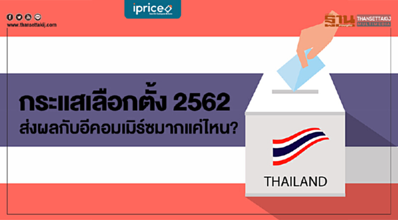 iPrice วิเคราะห์กระแส "เลือกตั้ง 2562" ส่งผลกับ "อี-คอมเมิร์ซ" มากแค่ไหน? iPrice วิเคราะห์กระแส "เลือกตั้ง 2562" ส่งผลกับ "อี-คอมเมิร์ซ" มากแค่ไหน?